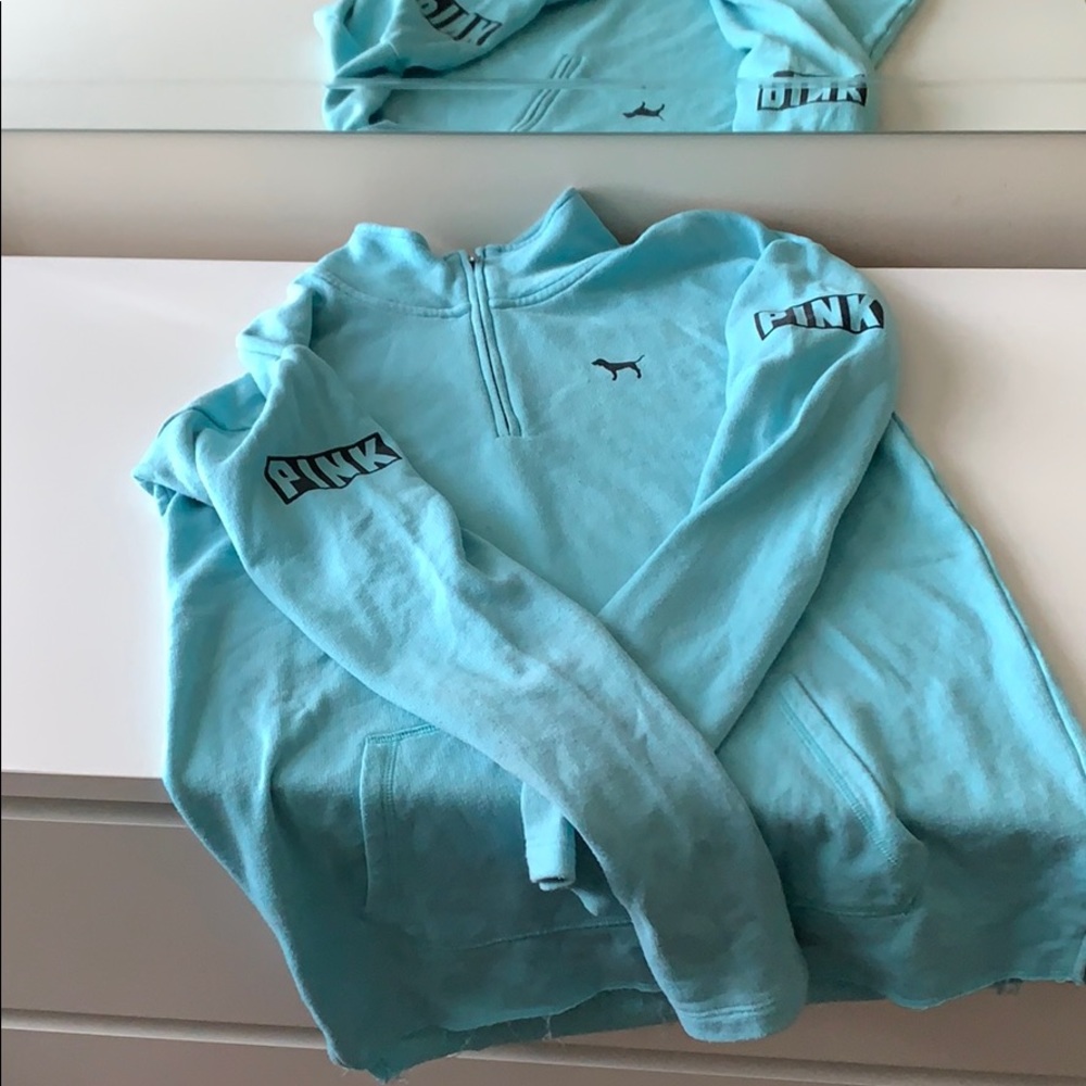 Pink Victorias Secret Quarter zip